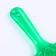 Pucupors "Simple" with a transparent handle, with drops, 9.5 x 13.8 cm, green