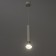 Suspended Lamp "Claret" GU10 35W white 7x7x25.5-125.5cm