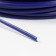 Artificial rattan is smooth 7 mm 100 m half a pipe (blue)