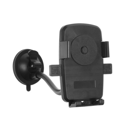 Torso phone holder, on a flexible bar, sliding 5.5 - 8.5 cm, black color-2