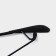Shoulders - hanger for clothing, 43.5 × 20.5 cm, wide shoulders, black color