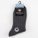 Men's socks, dark gray color, size 29