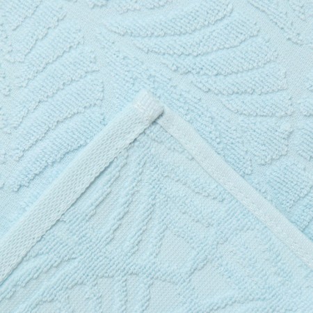 Tainted towel "Palma", Blue color, 70x130 cm, cotton, 450g/m-3