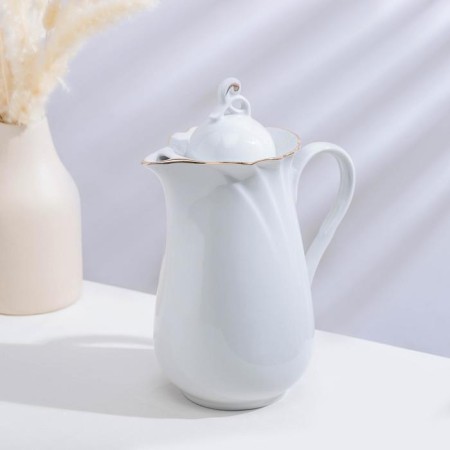Set of drinking porcelain "linen", 8 items-4