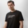 New Year. Men's T -shirt KAFTAN Snowfall, black, size 2XL