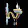 Sconces st. SL672.781.02. Ornato. 2x40 watts, E14, 35x32 cm, colorful color