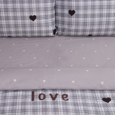 Lovelife 2PS BELIENT "CELCE", 175*215cm, 200*225cm, 50*70cm-2pcs, 100%cotton, satin, 125g/m²-1