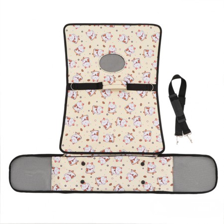 Bag - carrying for animals "cats", size L, 53 x 21 x 29 cm, beige-11