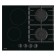 Gorenje GCE691BSC, combined hob, 4 burners, 60 cm, Hi-Light, black