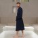 Terrier's dressing gown. "Best husband" rr 56-58, blue
