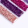 Glass chips for epoxy resin, set of 6 colors, weight 1 color - 5 g