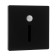 Built-in lamp for the stairs, NL-37, engine engine, 1.5 W, 60 lm, 6500k, black