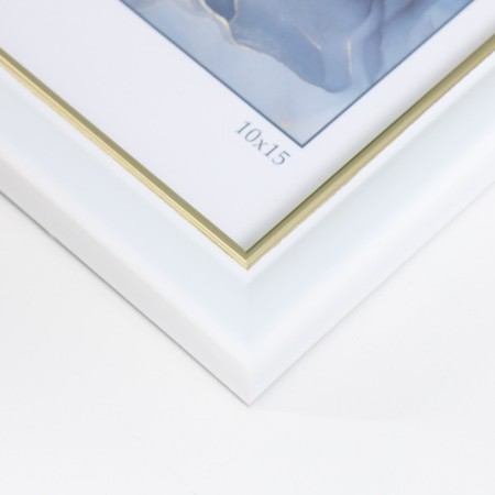 Photo frame Plastic "Office 8" 10x15 cm, white-2