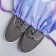 A bag for shoes 420 x 350 mm, cold heart "Anna and Elsa" (soft polyester, density 210d)