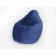 Medical pear chair, size 120x70 cm, indigo color, velor