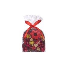 A set of dried flowers made of natural materials with the aroma of strawberries 