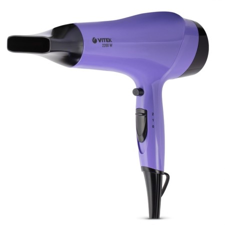 Vitek VT-2536 MC, 2200 watts, 2 speeds, 2 temperatures, 2 nozzles, mix-1