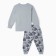 Pajamas for a boy, gray color, height 98 cm