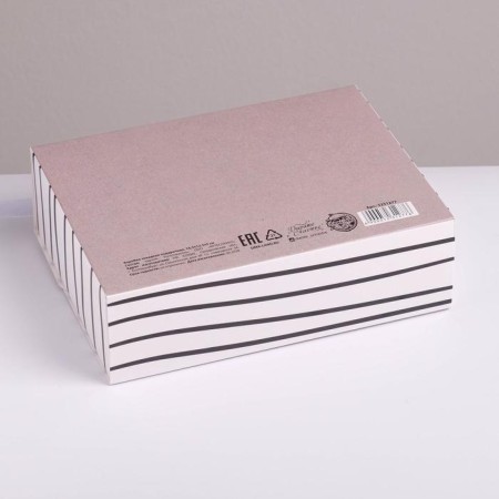 Gift folding box, packaging, “beloved mother”, 16.5 x 12.5 x 5 cm, without tape-2