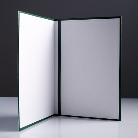 Address "Coat of arms" Bumvinyl, soft, green, A4-1
