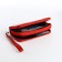 Women's wallet on lightning, red color
