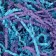 Paper filler “for him”, mix, blue-violet, 1000 g
