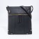 Bag Cross-Bodi with a zipper, black color