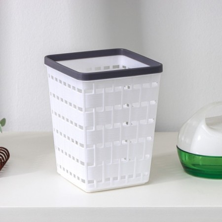 The storage basket “Current”, square, 9 × 11.5 cm, color gray-4