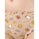 Panties for girls, height 128 cm, beige, blue, terracotta, 3 pcs