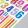 Sticker plastic interior color rosteomer "Funny tasks" 50x70 cm