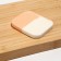 Makeup sponge, 5.5 × 4.5 cm, white/beige color