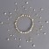Jewelry for the cake "Pearl Crown", 12 cm