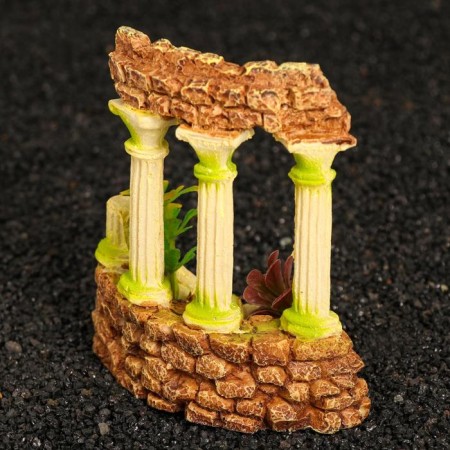 Aquadecor "Antique ruins", 14 x 7 x 16 cm-3