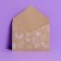 Gift envelope "For you", 7 × 9 cm