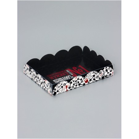 Cookie box, confectionery packaging, "real peasant", 14 x 10.5 x 2.5 cm