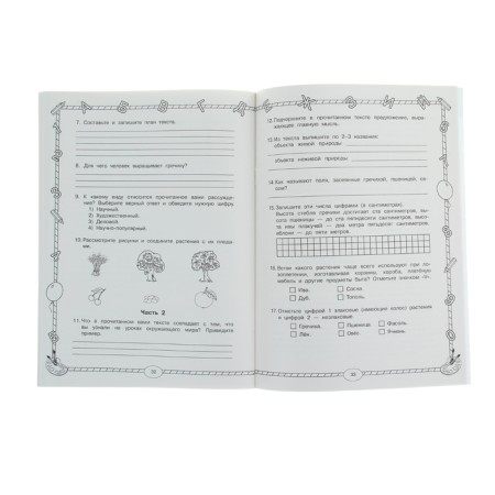 Final integrated work. Grade 3. Russian language. The world. Literature. Mathematics. Uzorova O.V., Nefyodova E.A.-1