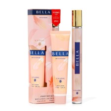 Perfume set female Bella Pour Femme: Toilet water, 35ml + body lotion, 35ml
