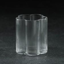 Fleur glass, 260 ml, 7 × 8 cm, glass, transparent