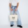 Ashop bag without lightning, without lining, beige color