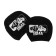 Caps for MMA head restraint, black, set 2 pcs