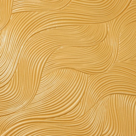 Self -adhesive PVC panel "Golden waves" 70*70cm-1