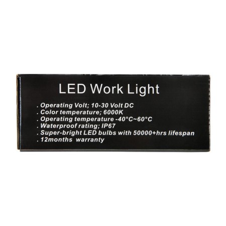 Fog Farah, 12 V, 8 LED, IP67, 6000 K, directed light-4