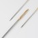 Needles for embroidery on the canvas, with a golden ear, d = 1/2 mm, 5.2 / 6.5 / 6.9 cm, 3 pcs