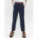 Pants for girls, height 140 cm, dark blue color