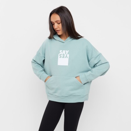 Hoody women Minaku: Casual Collection Color Mint size 46-48-4
