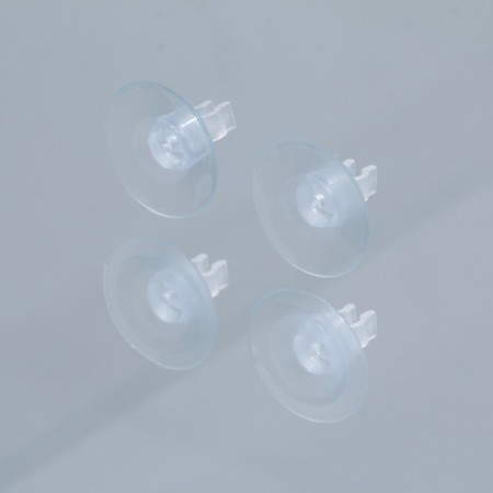 Set of suction cup with a holder, silicone, F4 mm, 4 pcs-1