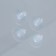Set of suction cup with a holder, silicone, F4 mm, 4 pcs