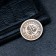 Souvenir coin "Negally saving ruble", honey. steel