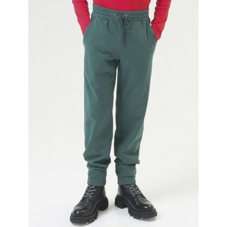 Pants for boys, height 128 cm, khaki color