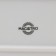 Porcelain rectangular magistro rodos, 35.7 × 25.6 × 3.1 cm, white color